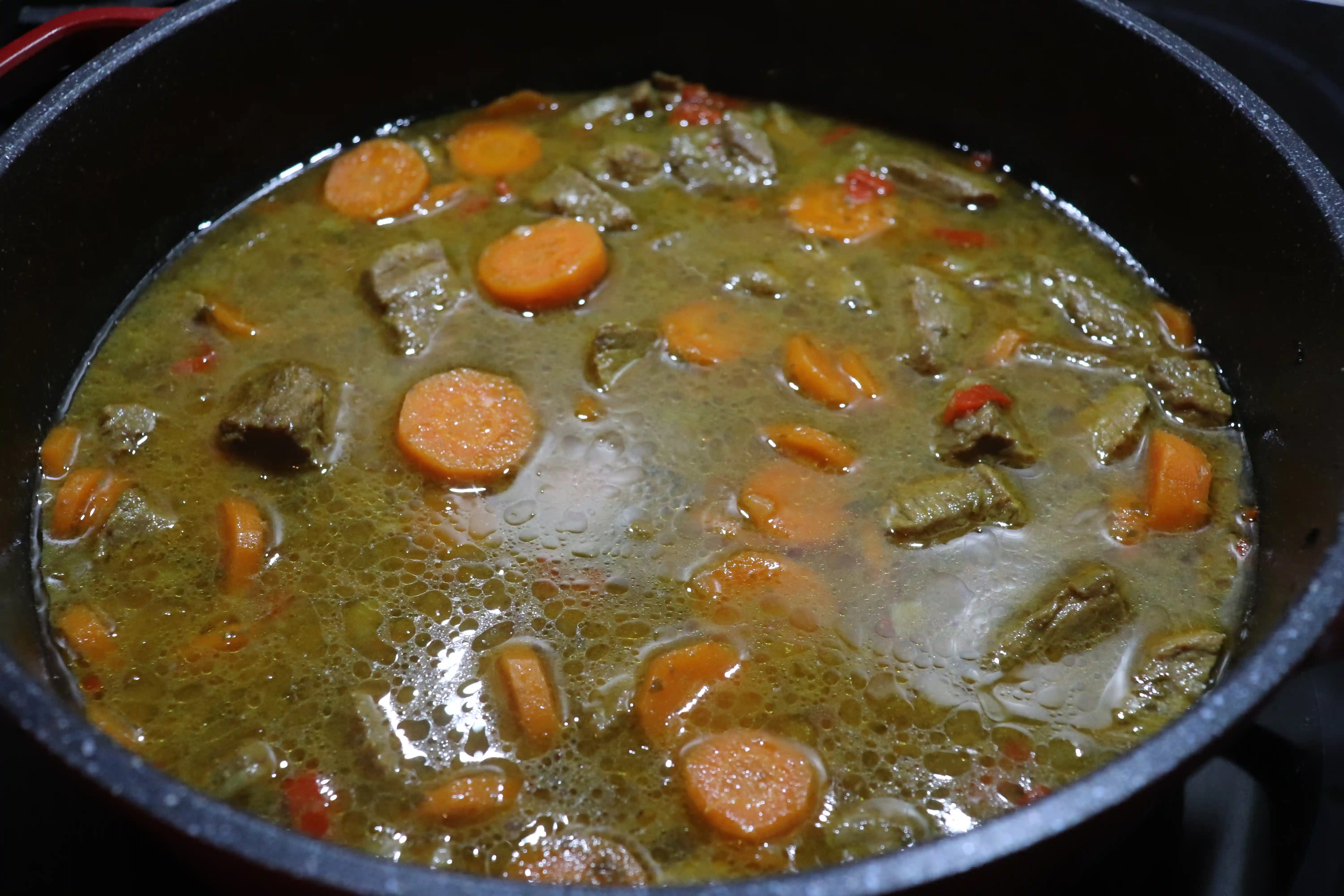 Step 02 - Nordafrikanische Rindlfeisch Tajine im Backofen mit Süßkartoffeln