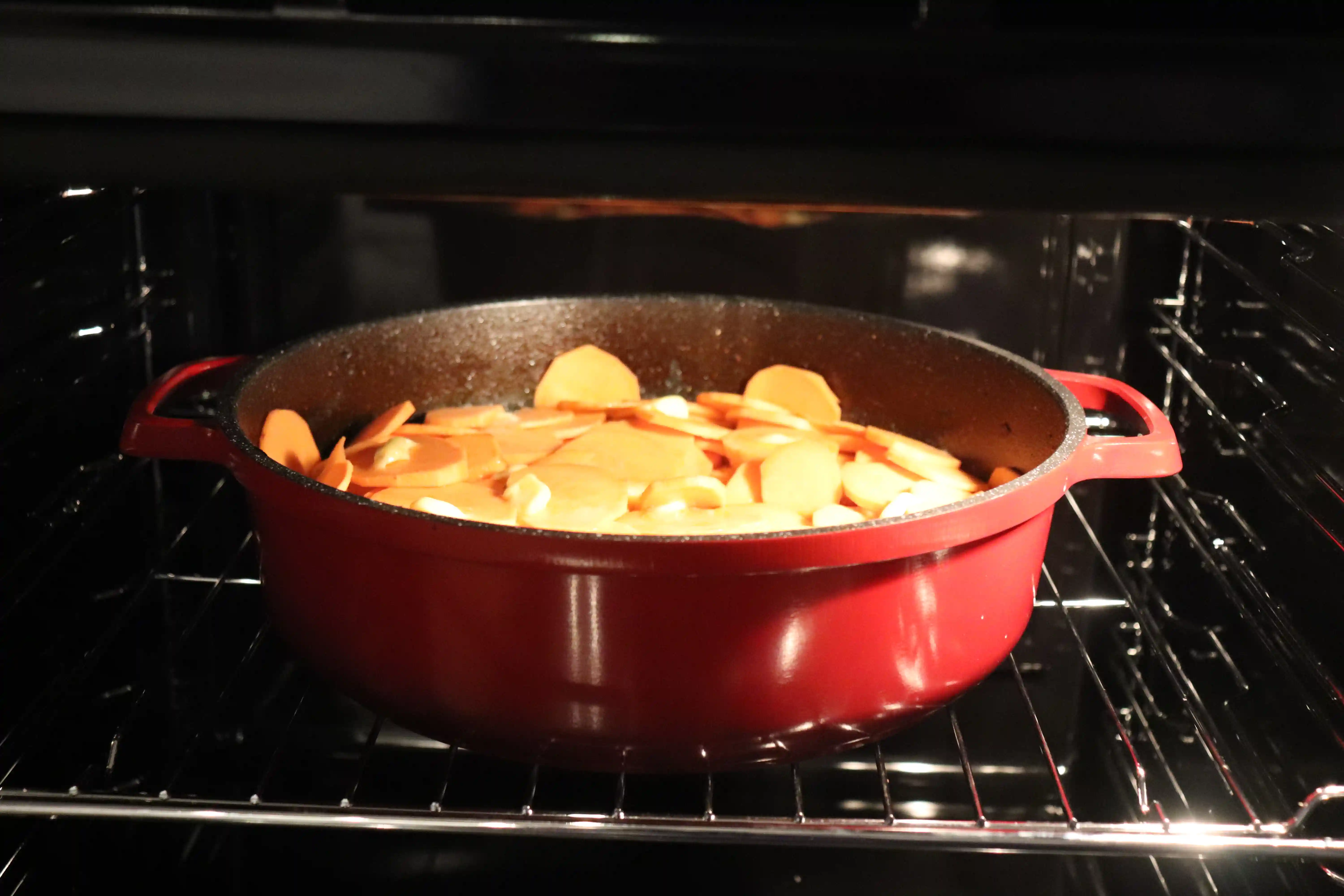 Step 03 - Nordafrikanische Rindlfeisch Tajine im Backofen mit Süßkartoffeln
